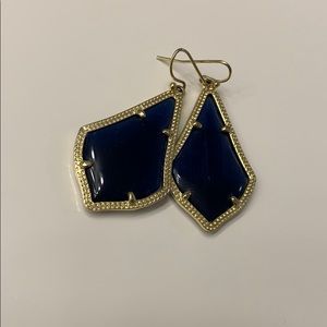 Navy “Alex” Kendra Scott earrings